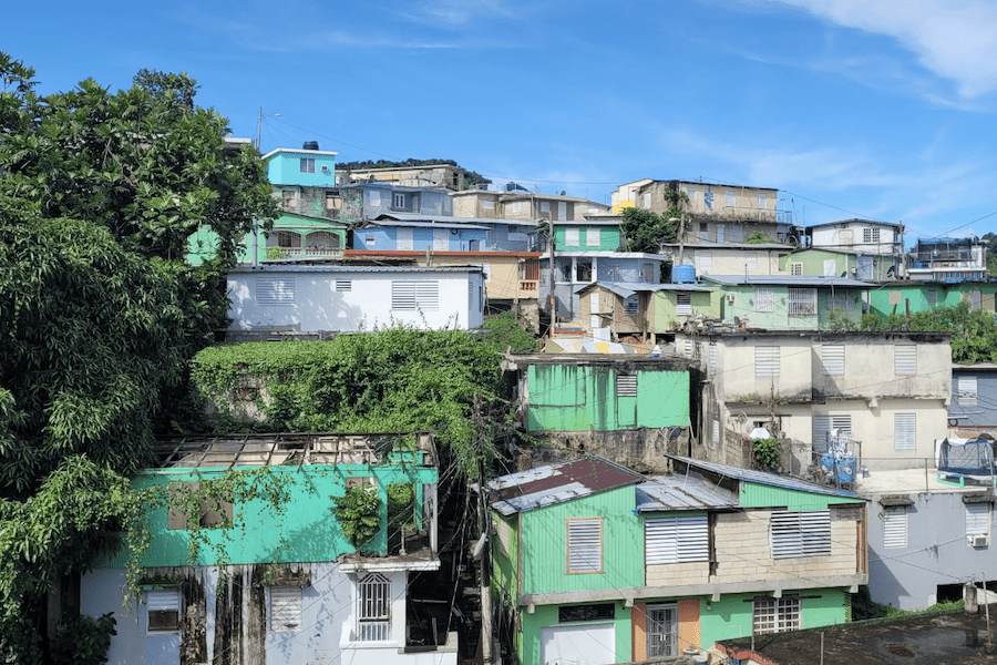 Neighborhood in Puerto Rico